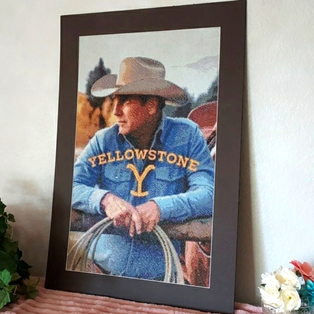 Diamond Painting Yellowstone Kevin Costner